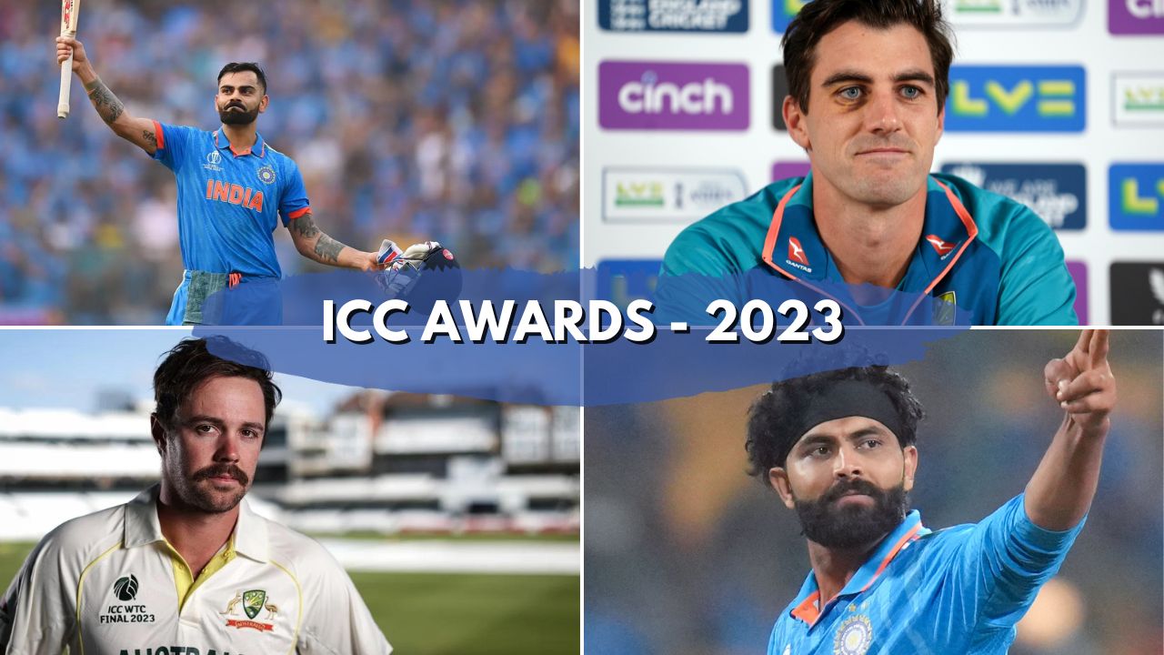 आईसीसी अवार्ड्स 2023 - इन खिलाड़ियों को मिल सकता है 2023 के बेस्ट क्रिकेटर का खिताब