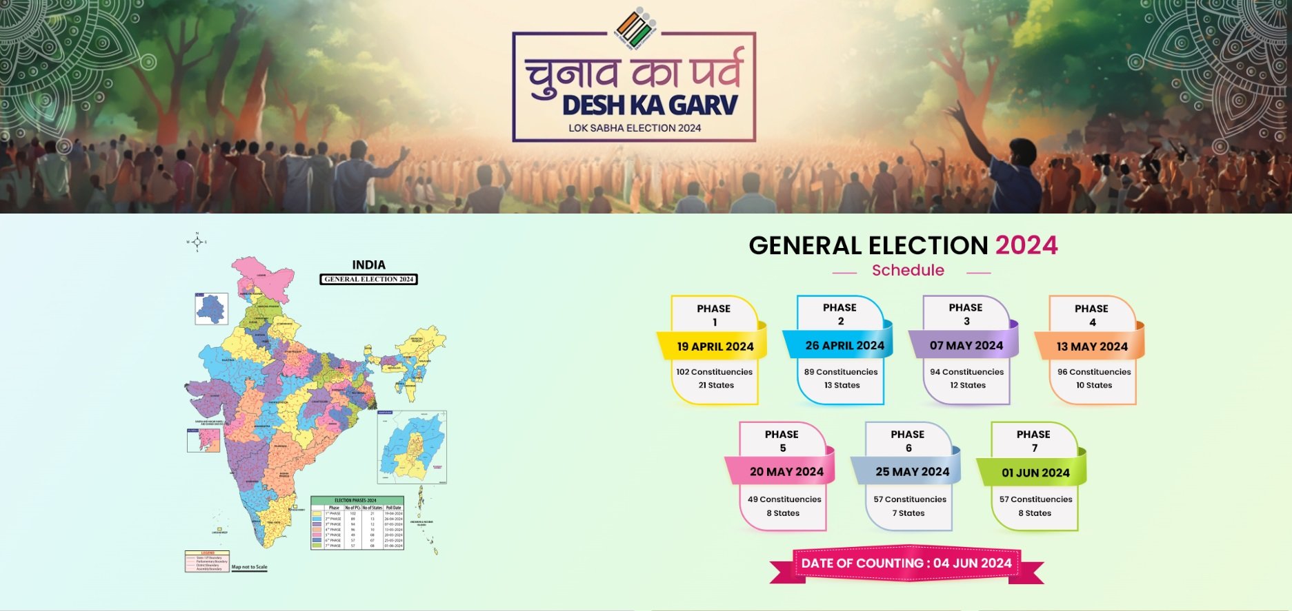 Lok Sabha Election 2024: दूसरे चरण में किन 13 राज्यों में होगी वोटिंग?