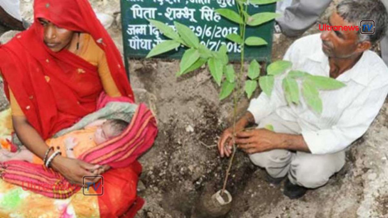 बेटी के जन्म पर एक अनोखी पहल - A unique initiative on the birth of a daughter 