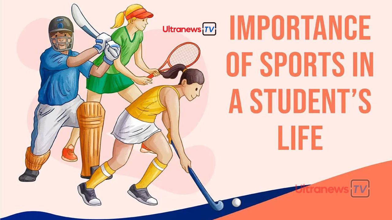 पढाई के साथ साथ जरूरी है खेल भी - Along with studies, sports is also important 
