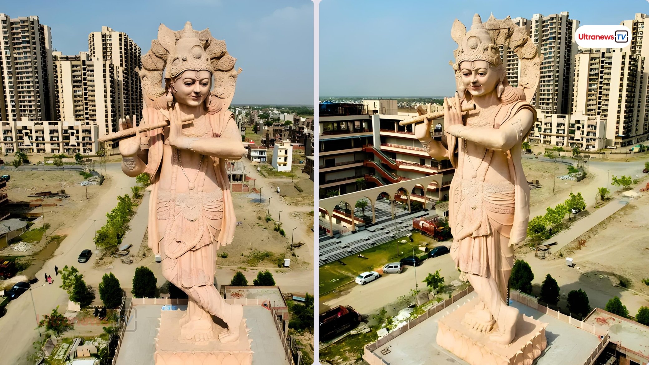 यहाँ है दुनिया की सबसे ऊँची कृष्ण मूर्ति