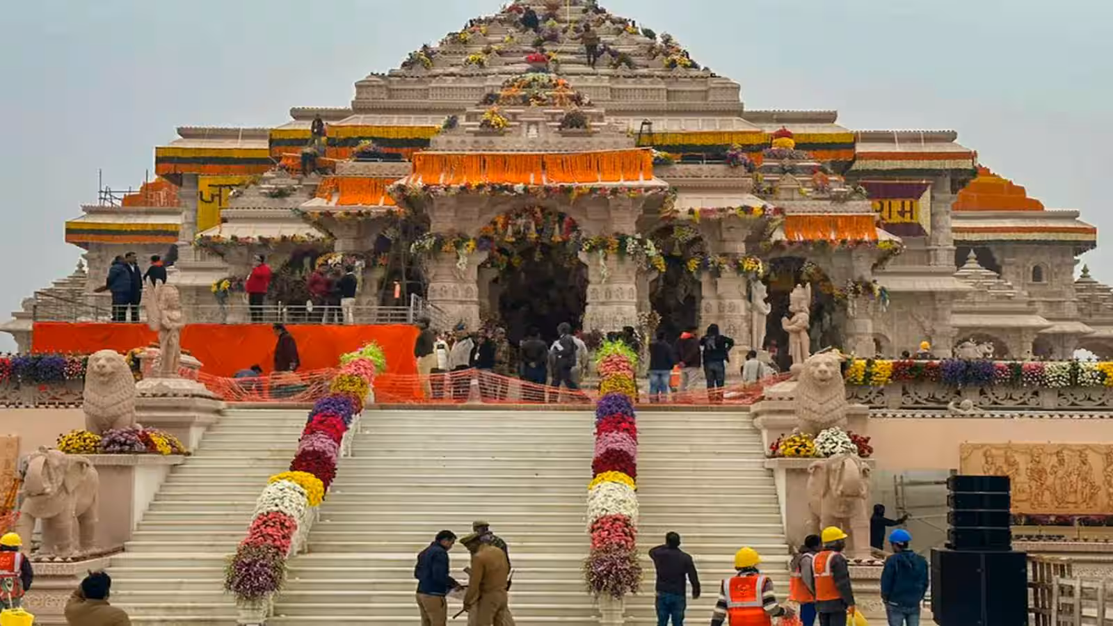 अयोध्या में मंदिर को बम से उड़ाने की धमकी, सुरक्षा व्यवस्था बढ़ाई गई