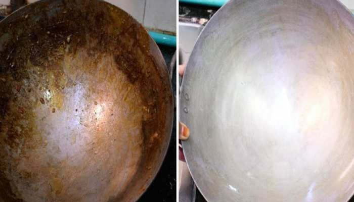 अब केवल 5 मिनट में चमकाए काले-गंदे चूल्हे और लोहे की कढ़ाई, 2 रुपये में हो जायेगा काम
