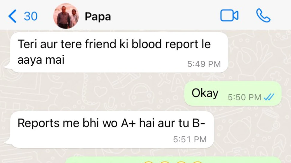 आखिर पापा और बेटी की चैट क्यों हुई वायरल ?