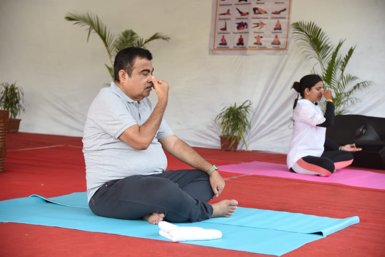 नितिन गडकरी ने ऐसे घटाया अपना 45 किलो वज़न