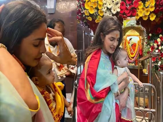 सिद्धिविनायक मंदिर पहुँची प्रियंका चोपड़ा पर भड़के लोग, जाने वजह