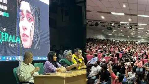 The Kerala Story: JNU में हुई ‘द केरल स्टोरी’ की स्क्रीनिंग, सुदीप्तो सेन और अदा शर्मा भी थे मौजूद