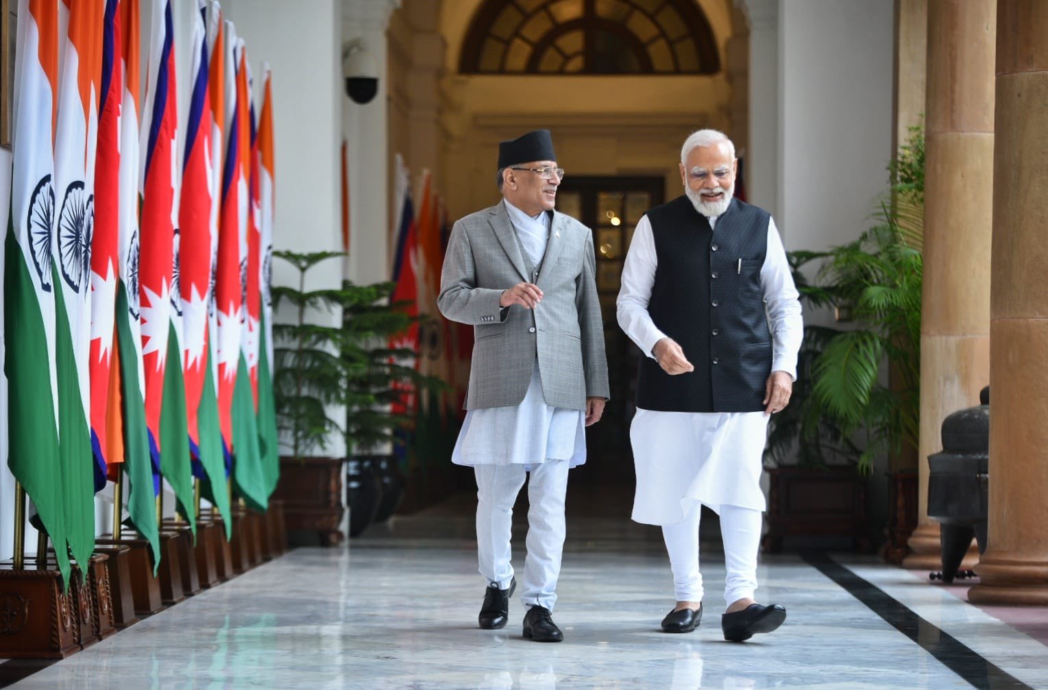 नेपाल के PM ‘प्रचंड’ की भारत यात्रा  