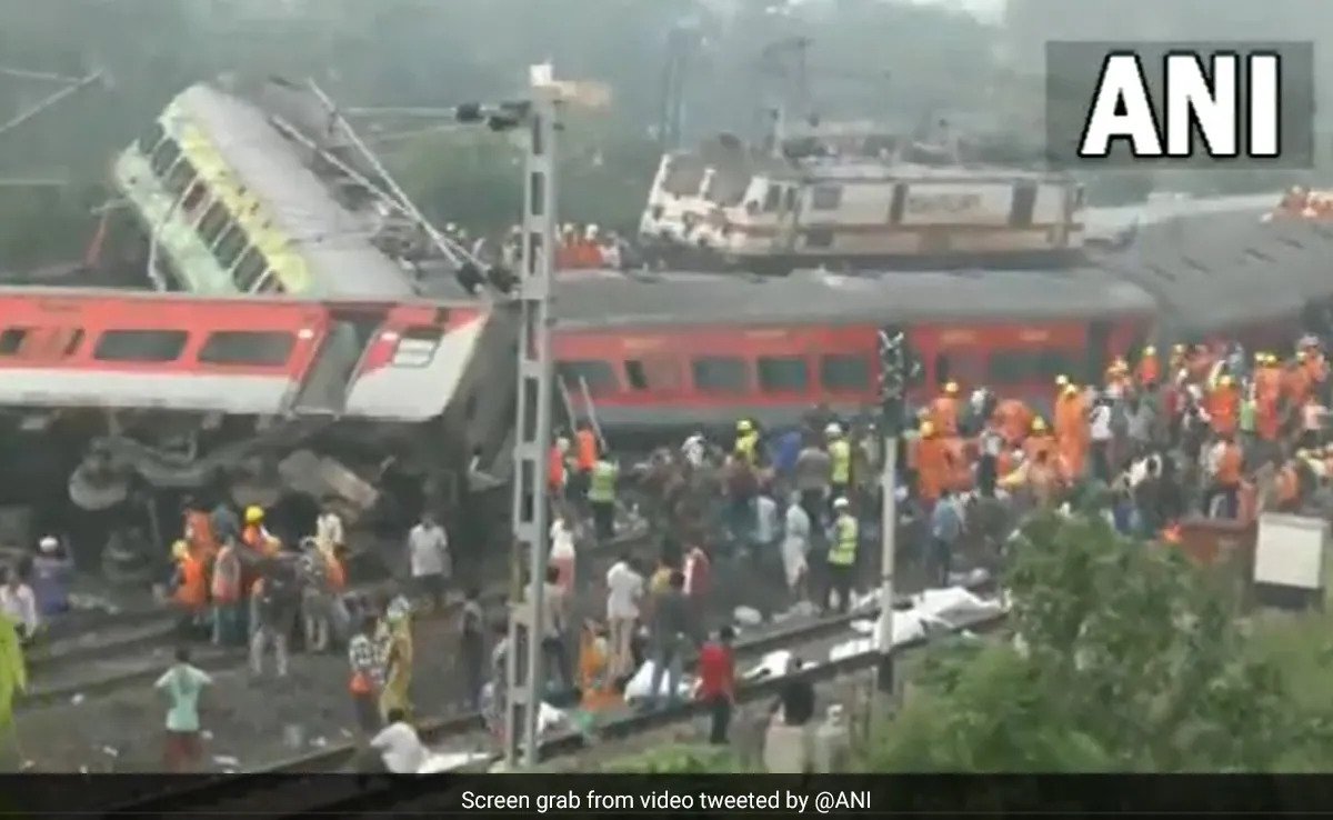ओडिशा में हुआ भीषण रेल हादसा
