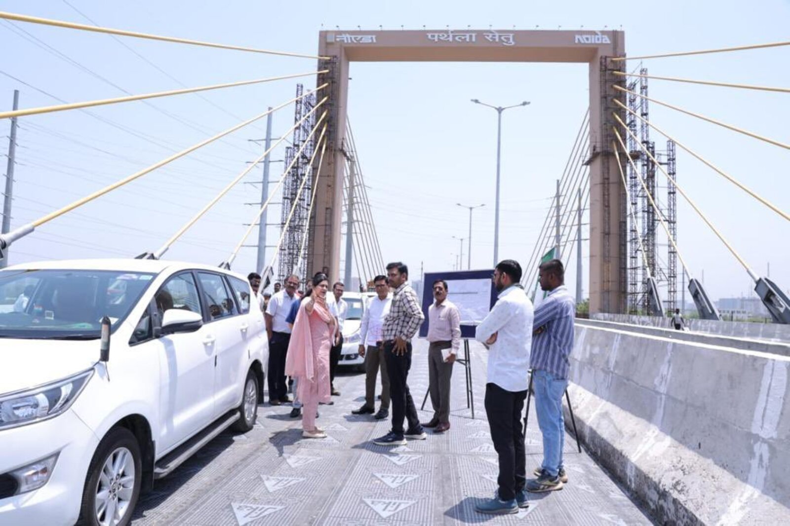 SIGNATURE BRIDGE अब नोएडा में भी : पर्थला फ्लाईओवर 