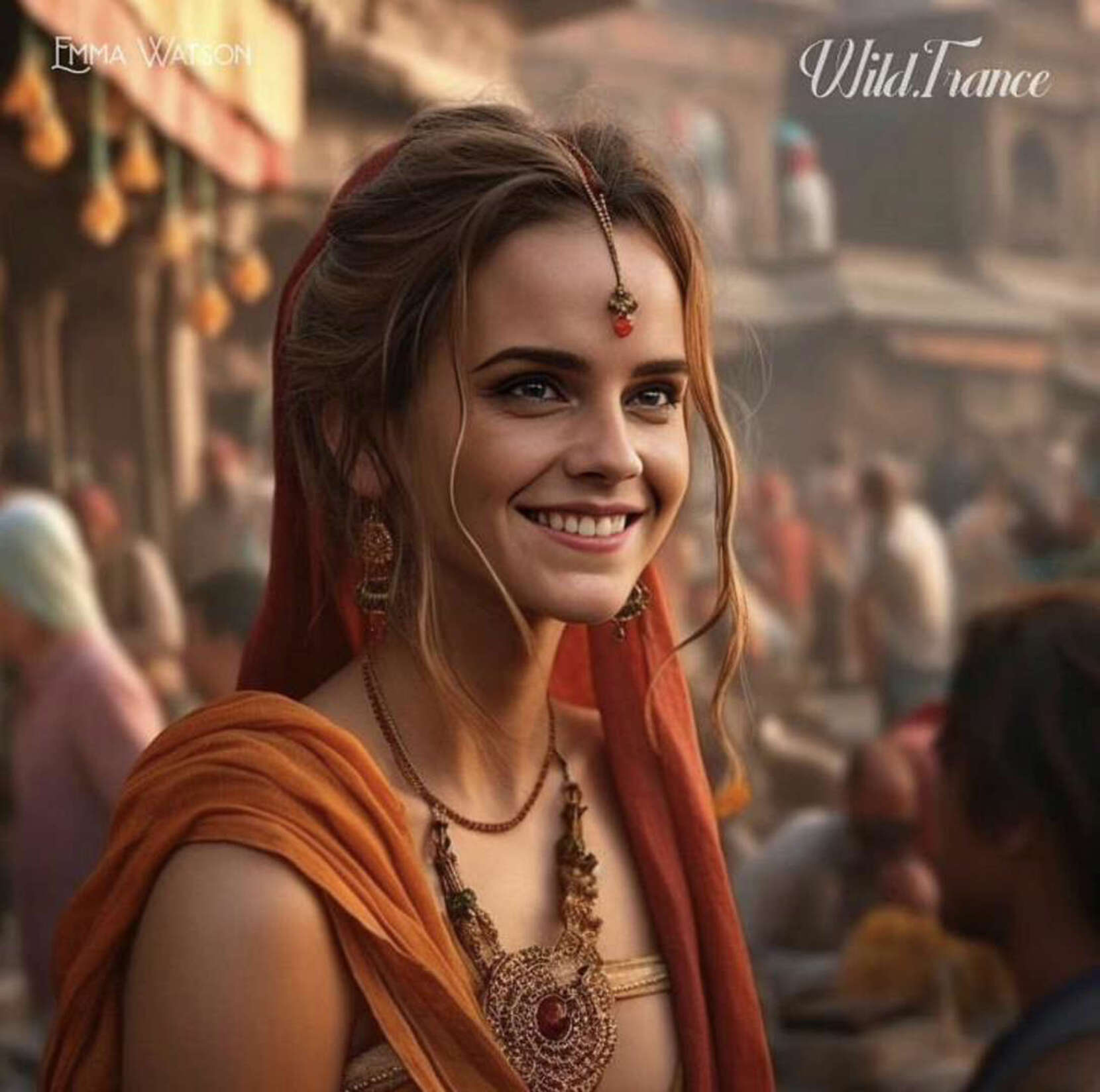 हॉलीवुड अदाकारा हुईं भक्तिमय : AI का कमाल 