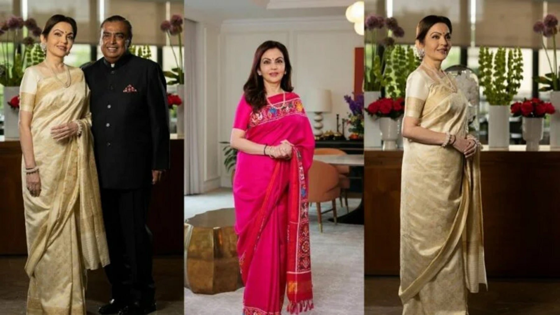 नीता अंबानी ने अमेरिकन स्टेट डिनर के दौरान पहनी थी ये खूबसूरत साड़ी, जानें इसकी खासियत