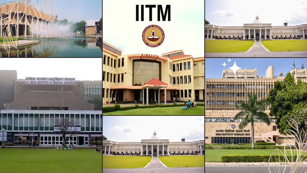 भारत के सबसे Best Institutes : NIRF