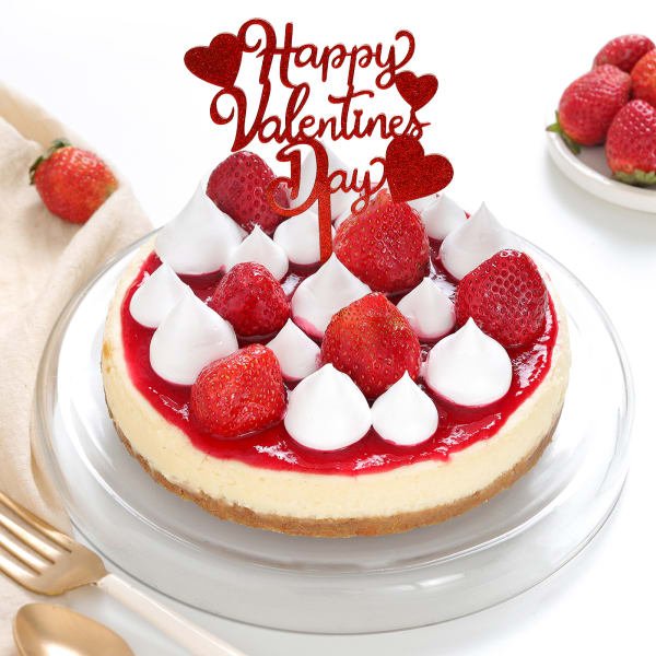 Luscious Strawberry Cheese Cake