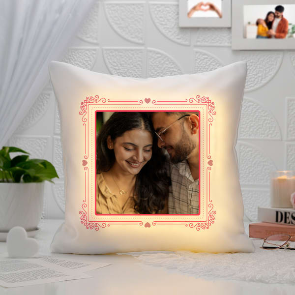 Shinning Light Personalized LED Cushion