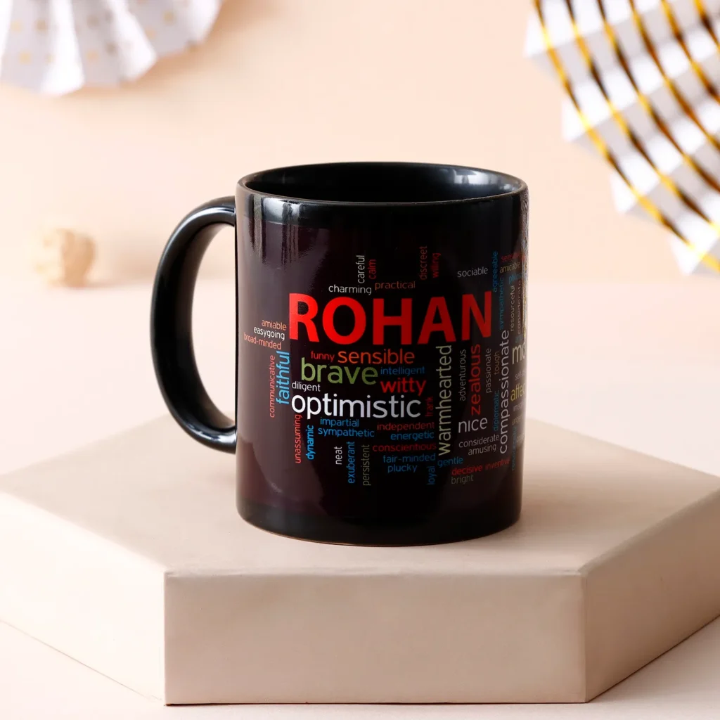 Full Qualities Personalised Mug Hand