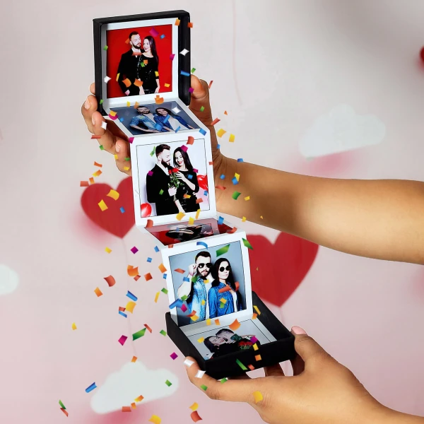 Personalized Photo pop-up box