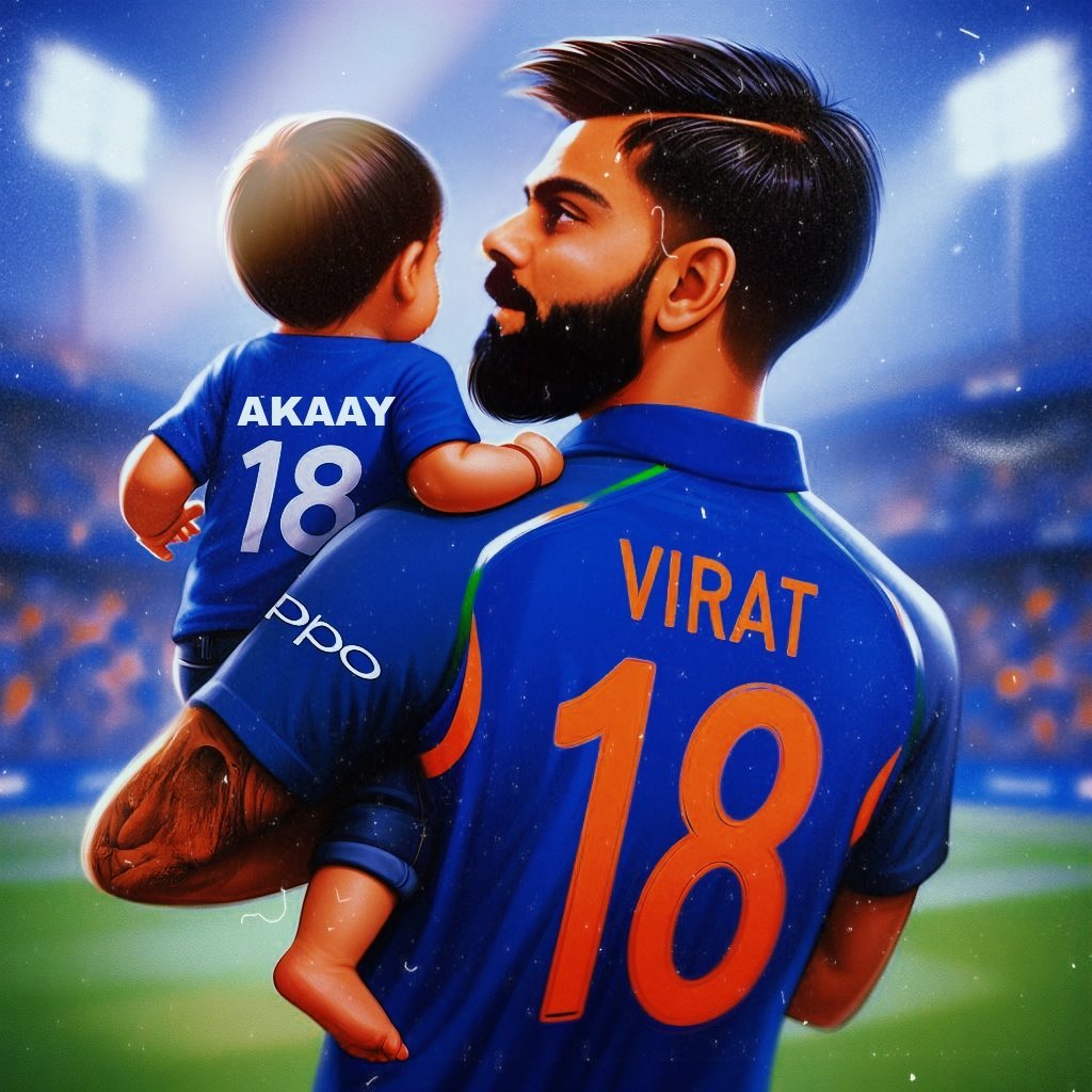 Virat Kohli son Akaay