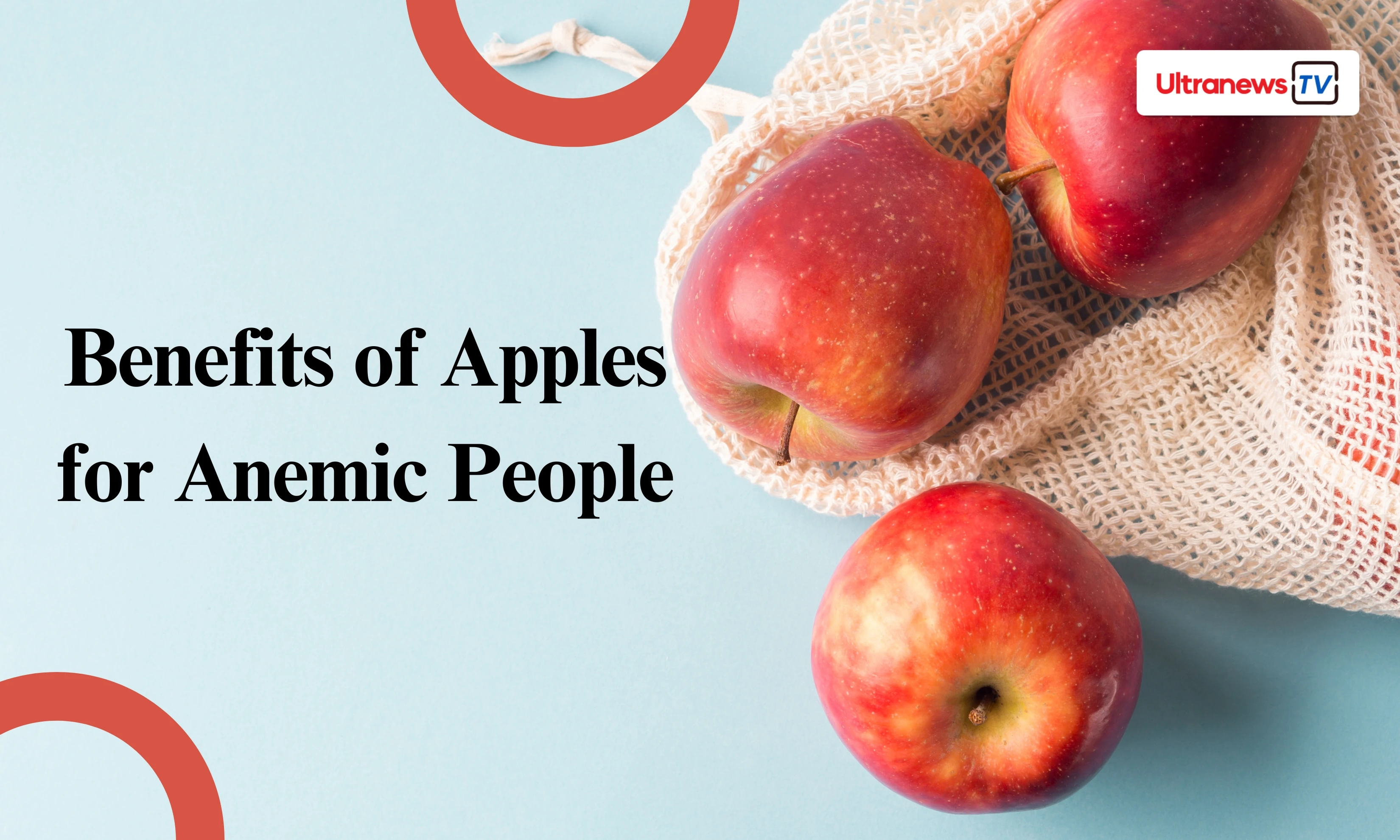 Benefits of Apples for Anemic People
