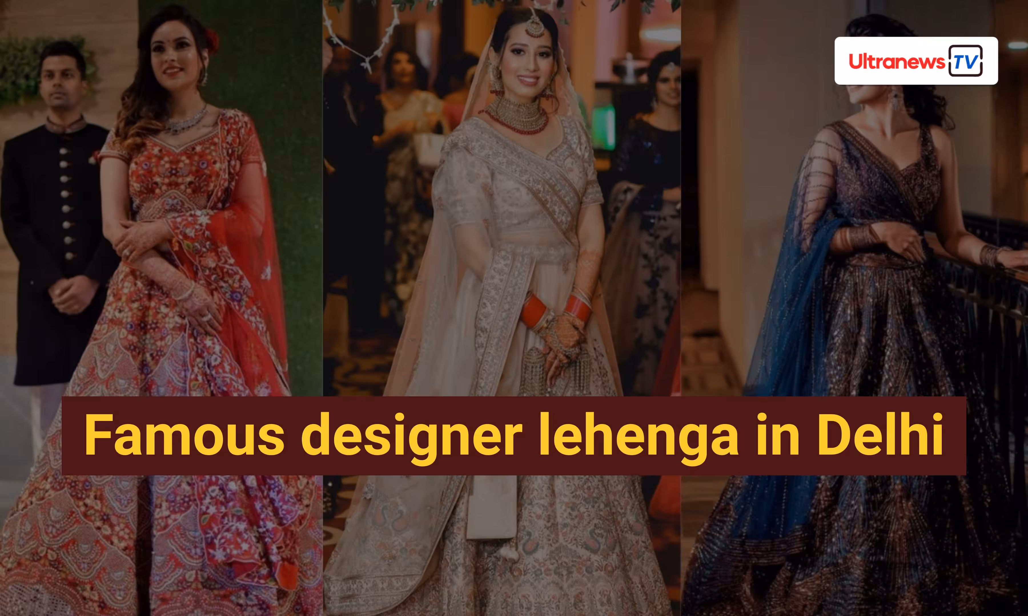 Famous Low-cost designer bridal lehenga Markets in Delhi