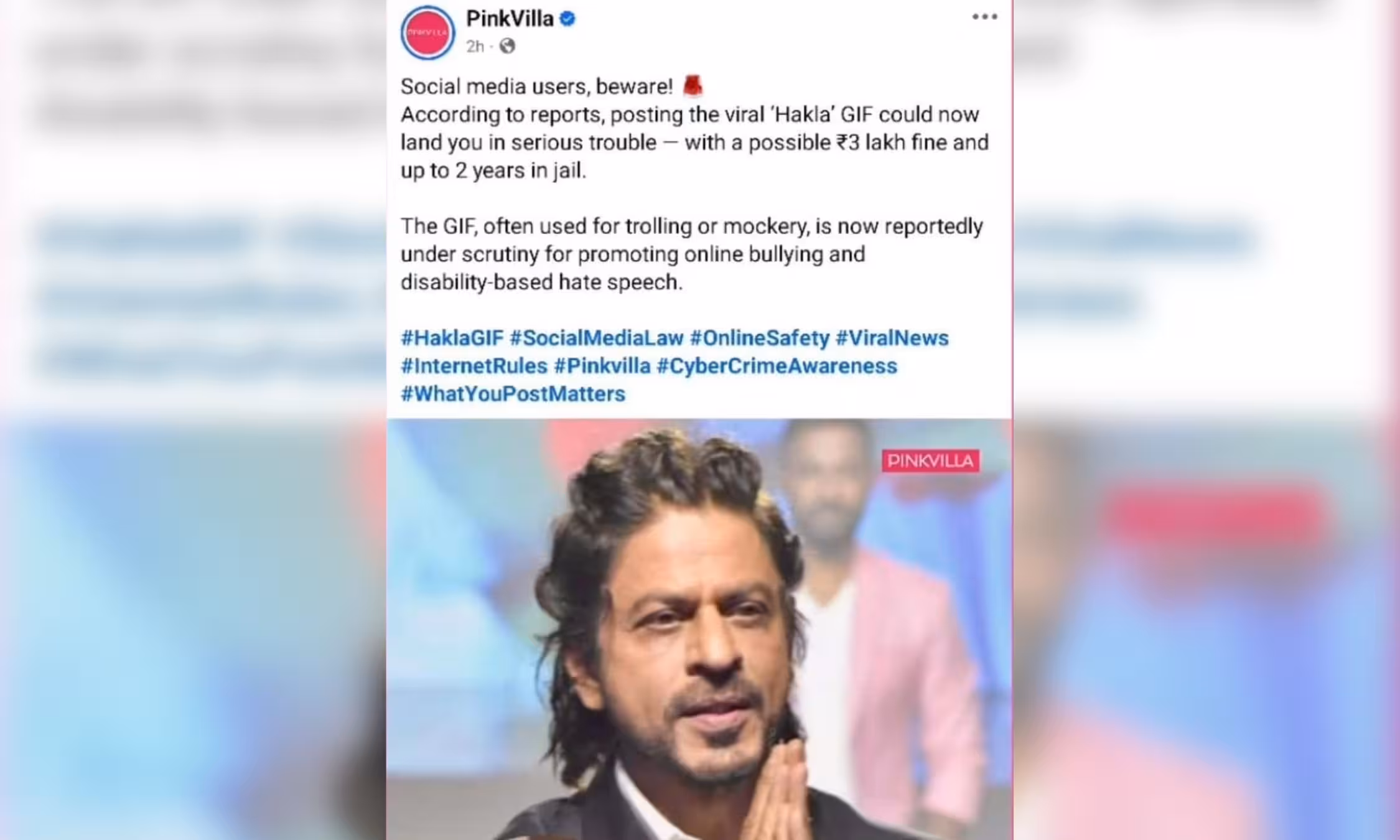 Posting Hakla memes can land you in Jail and fine Up to 3 lakh?