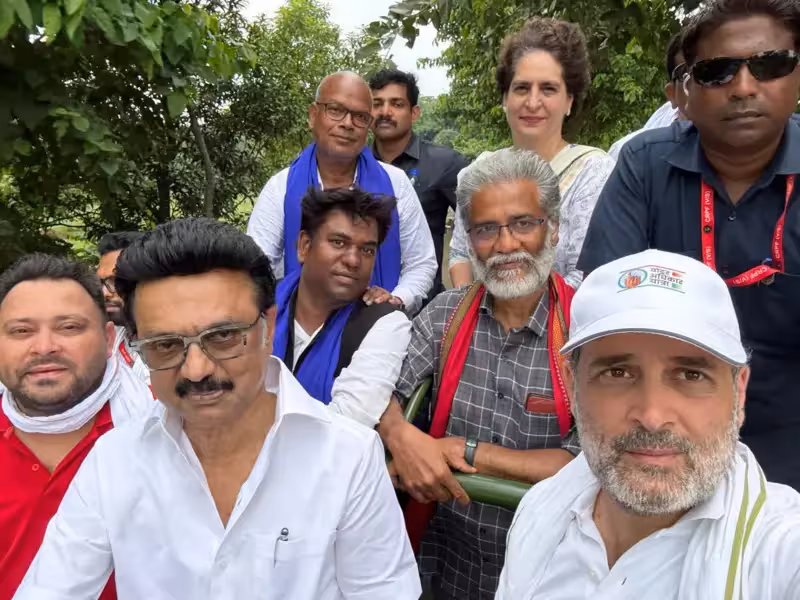 स्टालिन बिहार में ‘वोटर अधिकार यात्रा’ में शामिल हुए, तमिल में दिया भाषण