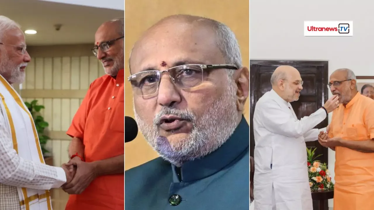 CP Radhakrishnan elected as the Vice President of India, NDA’s pick
