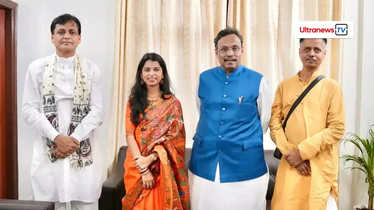 Singer Maithili Thakur joins BJP, to contest from Bihar’s Alinagar