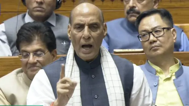 राजनाथ बोले- पाकिस्तान के साथ शांति स्थापित करने के लिए हमने दूसरा रास्ता अपनाया है