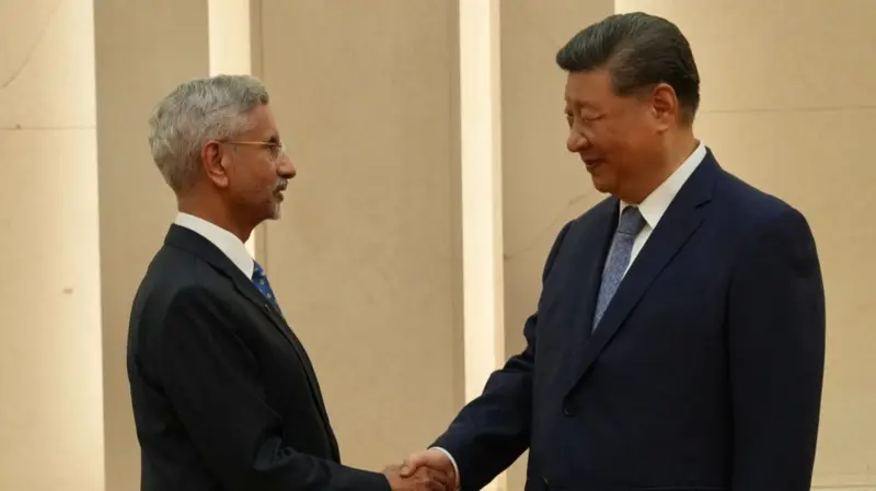 एस. जयशंकर ने चीन के राष्ट्रपति शी जिनपिंग से की मुलाकात, द्विपक्षीय संबंधों पर हुई बात