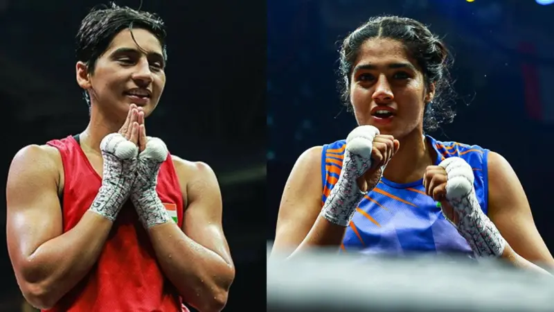 ग्रेटर नोएडा: वर्ल्ड बॉक्सिंग चैंपियनशिप में भारत की प्रीति पवार और नूपुर श्योराण ने जीता गोल्ड
