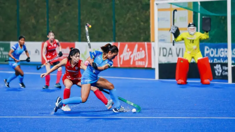 women's asia cup hockey: भारतीय हॉकी टीम पहुंची फिनल्स में, 1-1 पर रोक जापान को
