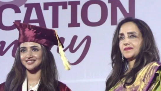 Actress Sreeleela completes her MBBS degree, photos viral on social media