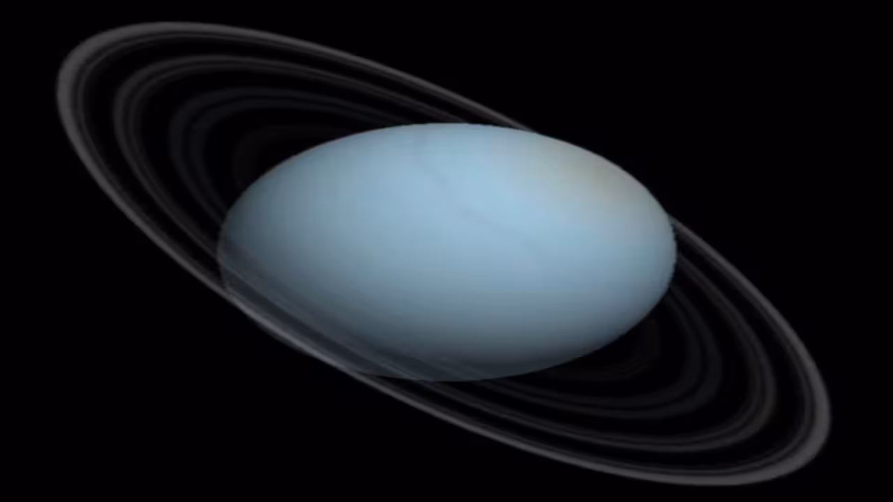 The Planet Uranus Also Nicknamed as The Ice Giant