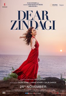 Dear Zindagi poster Bollywood movies that portray mental illness primarily right.