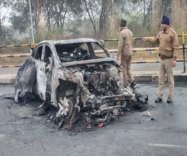 car accident Rishabh Pant's car met with an accident: Indian Cricketer Injured