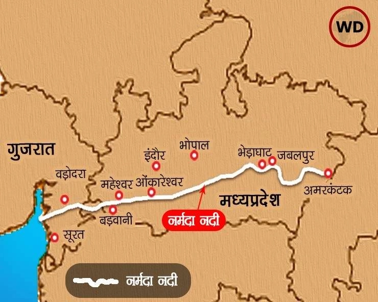 Narmada river Digital Baba's Narmada Yatra Updates
