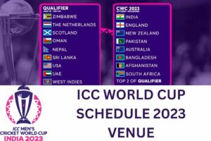 ICC World Cup 2023 Schedule Announced