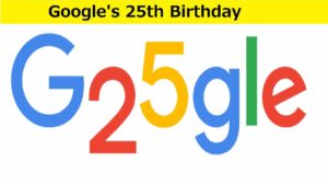 Google Celebrates 25th Birthday