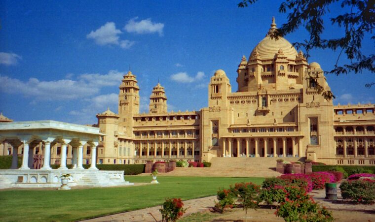 Umaid Bhawan Palace of Jodhpur राजस्थान में प्रसिद्ध विवाह स्थल - Famous Wedding Destinations in Rajasthan