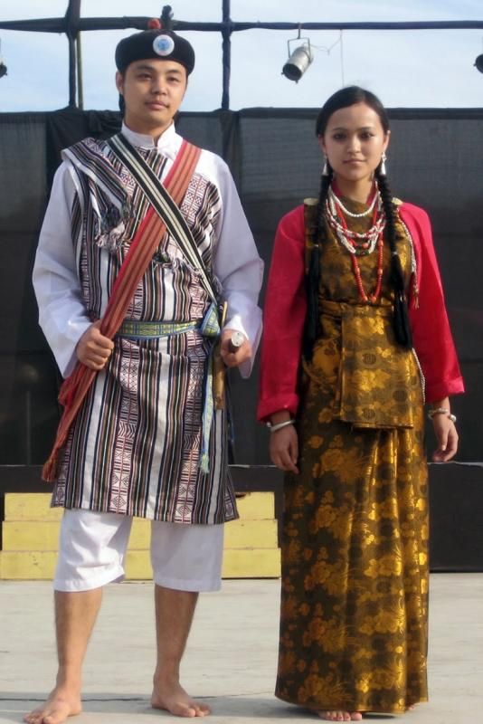 Sikkhim Traditional Dresses of Northeast India