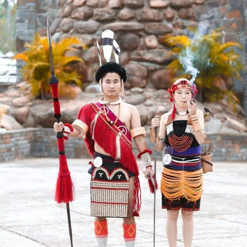 Traditional attire Naga 1 Traditional Dresses of Northeast India