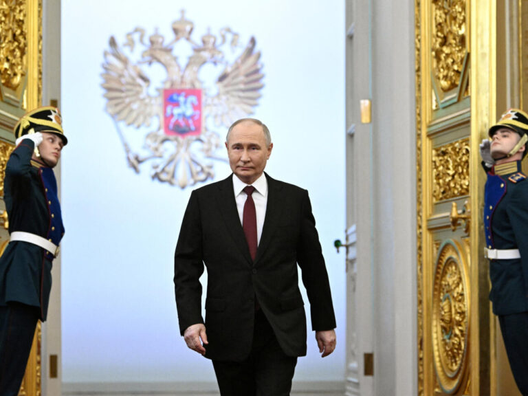 w1280 p4x3 2024 05 07T092530Z 1275998846 RC2LL7AONWFM RTRMADP 3 RUSSIA POLITICS PUTIN President Vladimir Putin Takes Oath for Sixth Term Amid Western Boycott